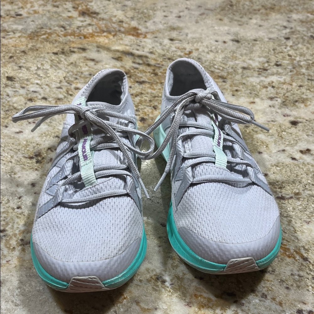 Under Armour Women's Sneakers in Gray and Mint